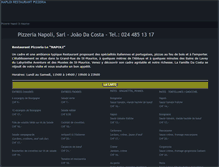 Tablet Screenshot of napolistmaurice.com